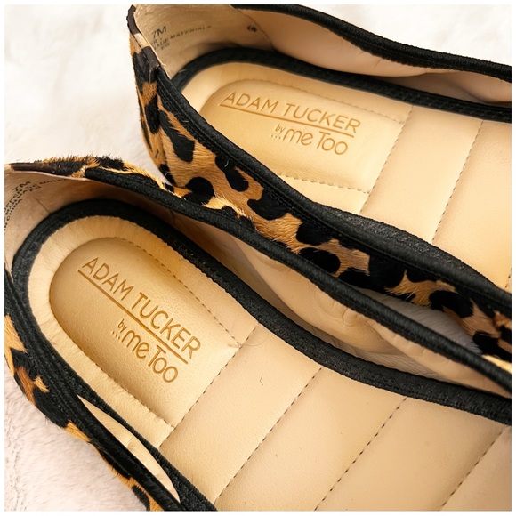 Me Too Leopard Print Ballerina Flats 7 - Picture 9 of 13